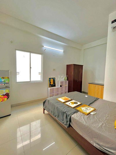 Phòng trọ đẹp giá rẻ ngay cầu nguyễn văn cừ rộng 22m2