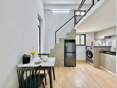 DUPLEX FULL NỘI THẤT - MÁY GIẶT RIÊNG NGAY KHU SÂN BAY GẦN VAA HUFLIT