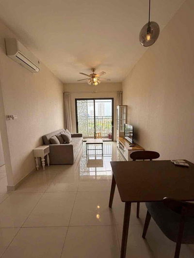 CHO THUÊ CĂN HỘ 1PN CÓ BAN CÔNG FULL NỘI THẤT TẠI THE SUN AVENUE 14TR