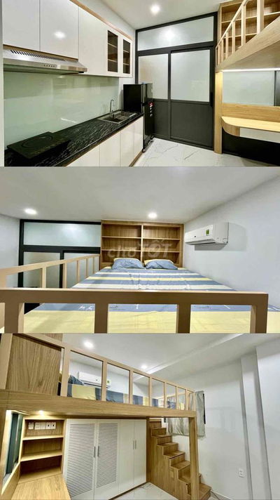 CHO THUÊ PHÒNG STUDIO CÓ GÁC - FULL NỘI THẤT