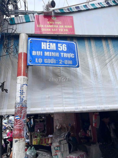 Nhà Q8 Chính Chủ đúc BTCT gần chợ Bùi Minh Trực,SHR hiện hữu 4Pn&3Wc
