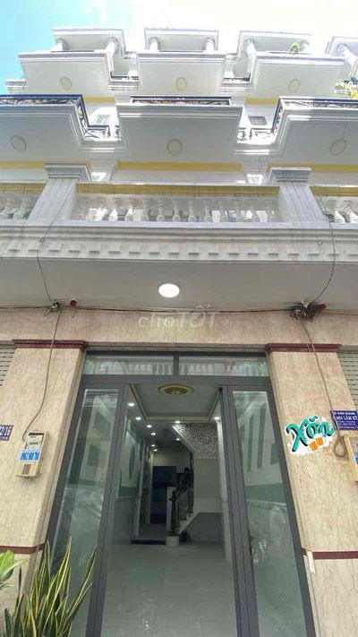 Nhà Phố Hẻm OTO An Dương Vương p16Q8, -3Tầng -51,2m-4Phòng ngủ -SHR
