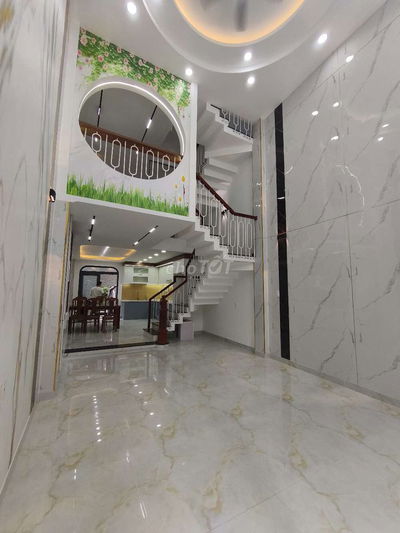 NHÀ 4 TẦNG, 60M2, 4PN HẺM XE HƠI, THỐNG NHẤT GÒ VẤP CHỈ NHỈNH 6 TỶ