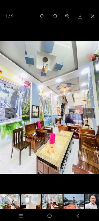 NHÀ THỚI AN - 100M2 - 4 - TẦNG - OTO TRONG NHÀ - CHỈ 5.X