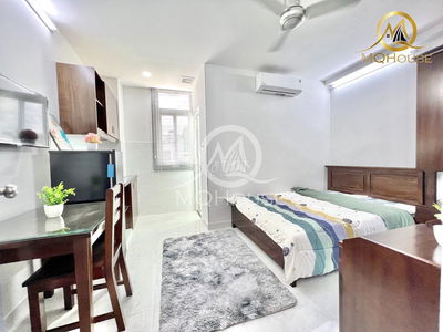 Phòng Cho Thuê - Full Nội Thất - Thang Má, Bảo Vệ - Khu Sân Bay