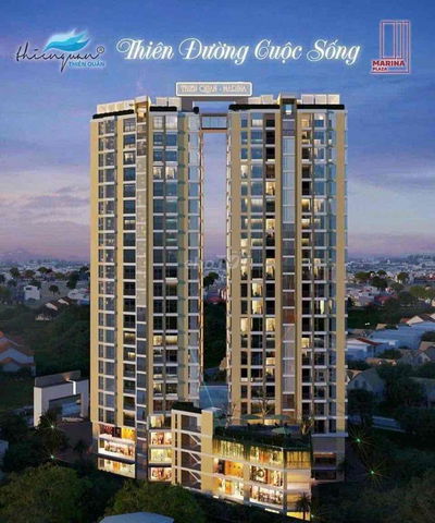 Căn hộ 2 phòng ngủ View ngoài - Chung Cư Thiên Quân Marina Plaza