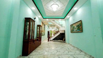 Nhà Mới Đẹp(4x20m) Hương Lộ 2 1Lầu+ST 3PN 4VS HẺM 6M thông