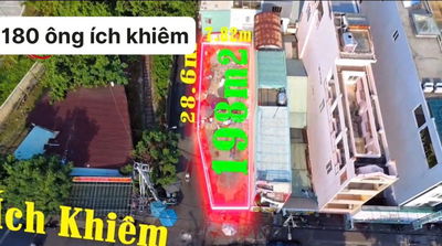 cần bán lô đất mặt tiền 180 ông ích khiêm Đà Nẵng