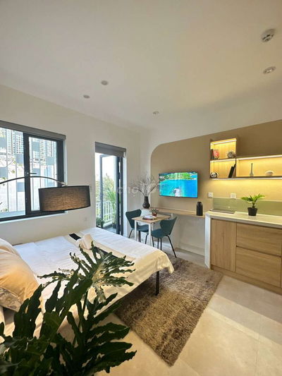 ⚜️Studio Cao Cấp ⬆️ Ban Công ♥️Decor Cực Xinh 🎉Nội Khu Yên Tĩnh Q2