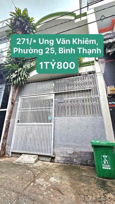 SIÊU HOT NHÀ UNG VĂN KHIÊM, BÌNH THẠNH 1TỶ800
