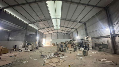 Cho thuê xưởng Thuận An 500m đường cont điện 3fa sản xuất có văn phòng