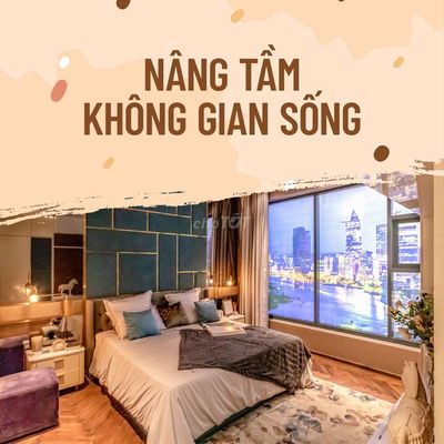 Bán CC Sunwah Pearl, 7.5 tỷ, 55m2, 1PN, Liền Kề Quận 1 & Thủ Thiêm