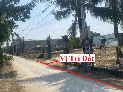 Bán đất phù hợp xây dãy trọ ngay cổng ra KCN Phước Đông, Gò Dầu.
