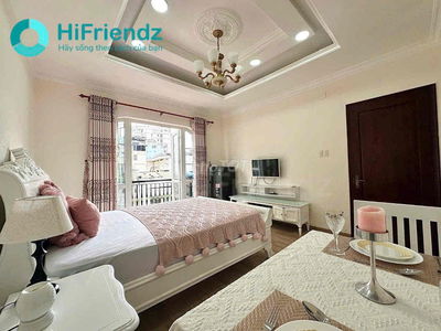 🎇1/10 TRỐNG STUDIO BAN CÔNG VIEW LANDMARK, BẾP HÚT, MÁY GIẶT RIÊNG