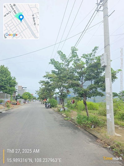 Bán đất mặt tiền đường Phạm Đình Bân , đường 7.5m đối diện công viên