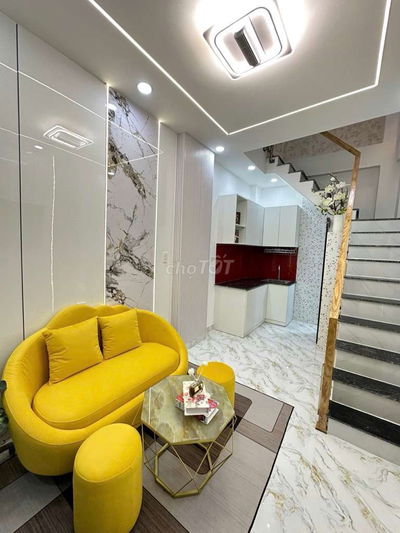 BÁN NHÀ MỚI - LÊ HỒNG PHONG - HẺM 8 m - 3LẦU - GIÁ 4 TỶ 4