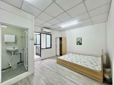 CHO THUÊ STUDIO CỬA SỔ GIÁ CHỈ TỪ 4 TRIỆU 7 FULL NỘI THẤT MỚI 100%