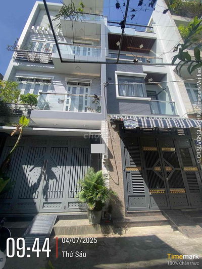 🌹59m2, 4 tầng, 4PN, DT: 5 x 12🌹 Bình Hưng Hòa A - Bìn