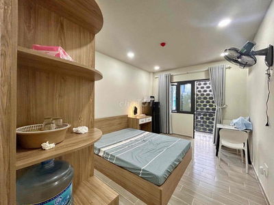 Căn Hộ 1PN Bancol 40m2🎉 Full NT Mới Keng🎊 Ra Vào Vân Tay, An Ninh