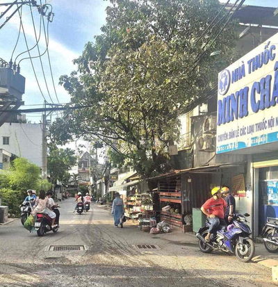 Bán gấp lô đất mặt tiền Tân thới hiệp 14 quận 12 kinh doanh buôn bán