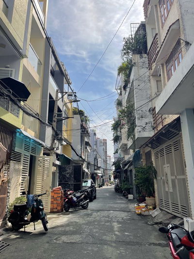 Bán nhà hẻm thông Trần Văn Ơn đúc 4 tấm mới đẹp