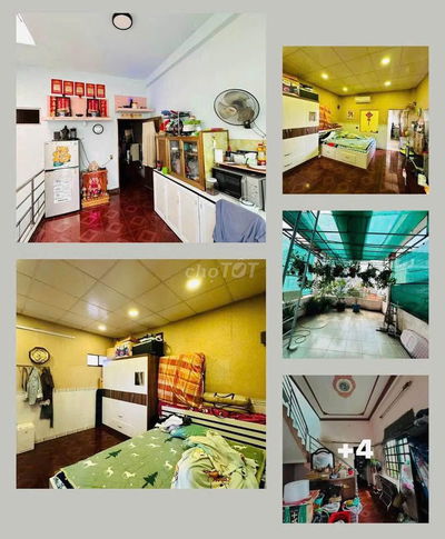 MẶT TIỀN KD 10M TÂN HOÀ ĐÔNG - 4M X 20M NỞ HẬU NHẸ - 3 TẦNG