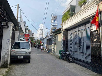 Bán nhà Đông Hưng Thuận, 4.6x24m, đường 6m thông, Q12