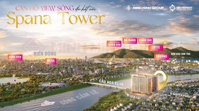 Sun Group chính thức mở bán Căn hộ SPANA ngay Cầu Hoà Xuân- Đà Nẵng, chiết khấu 5% booking sớm