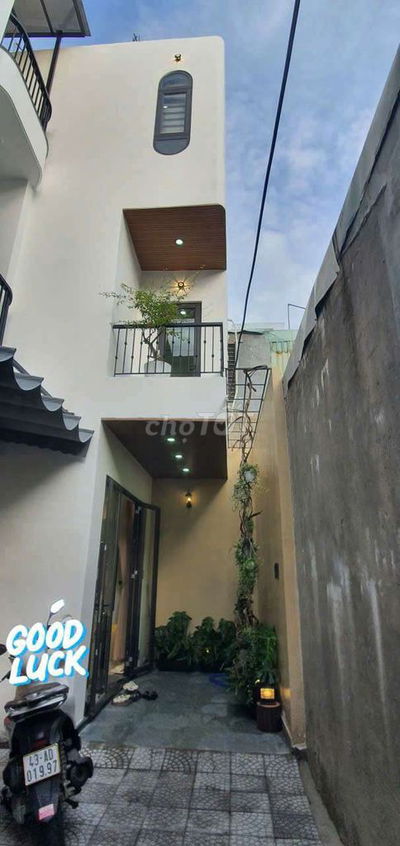 BÁN NHÀ ĐẸP GIÁ RẺ ĐÀ NẴNG - GẦN đg TRƯNG NỮ VƯƠNG: 52,6m² 3 TẦNG 4 PN