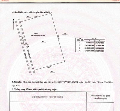 Bán đất khu công nghiệp diện tích 4 ha giá bán 145/usd/m²
