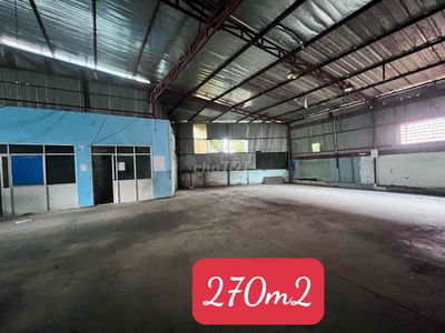 Kho xưởng 100m2, 270m2 đường cont đi đêm Tam Phú