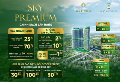 Bán CC Eco Retreat Long An, 3,5 tỷ 60m2, 2PN, 2WC, tiện ích đầy đủ