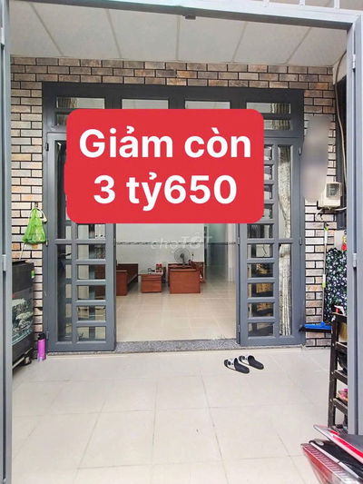 RẺ 60 m2 nhà Cấp 4 mới chỉ 3 tỷ 650 tr LINh ĐÔNG THỦ ĐỨC Sổ riêng