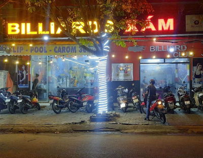 Sang quán Bida gồm 9 bàn