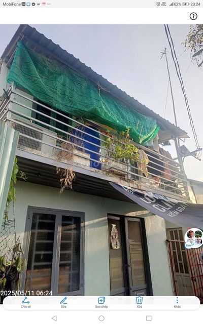 BÁN NHÀ MỚI ĐẸP 20M2 1 TRỆT 1 LẦU 2PN RIÊNG BIỆT 291 NGUYỄN BÌNH