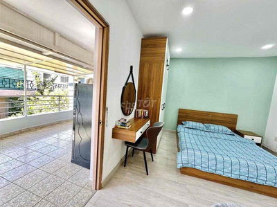 Căn Hộ 1PN Tách Bếp + Ban Công 40m2  1/10 Trống ở đc ,có Fixx