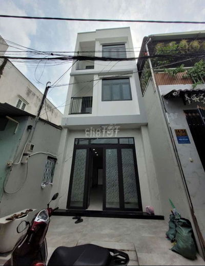 Cho thuê nhà nguyên căn mới tinh dt4×14 có 4pn,5wc hẻm xe 3 gác