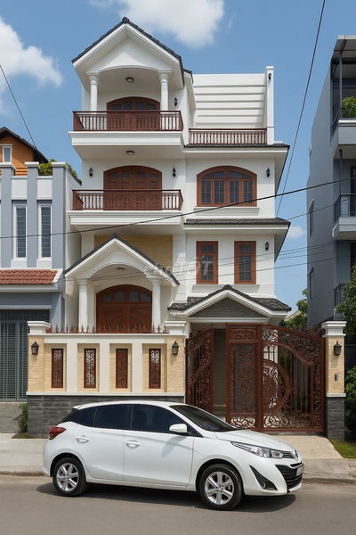 BÁN BIỆT THỰ KDC BỘ CÔNG AN Q7 4 TẦNG NHÀ MỚI CAO CẤP GIÁ 18,3 TỶ