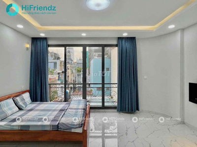 Thuê ngay studio ban công 35m2 tại Nơ Trang Long gần trường ĐH VL cs3