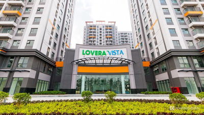 Giá tốt căn 65m2 Lovera Vista 2PN+2WC , full rèm giá 6,5 triệu/tháng