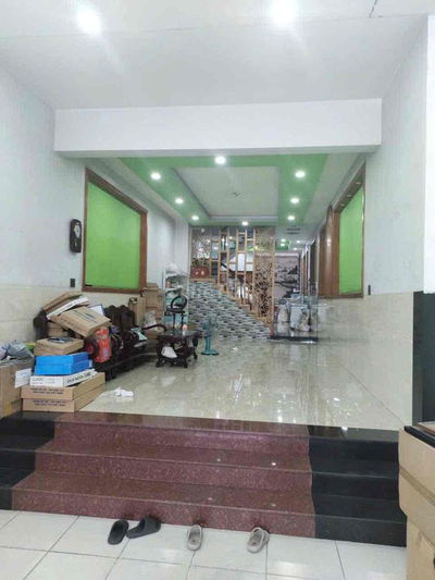 nhà 4 lầu mặt tiền Hai Bà Trưng , Đông Hoà , gần cụm trường học dt 120
