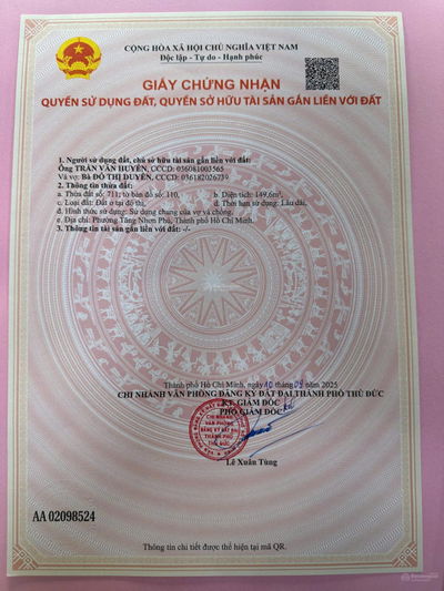 CHÍNH CHỦ Cần bán gấp đất phường Tăng Nhơn Phú B, Quận 9 - 150m2, sẵn sổ, phí môi giới 2%