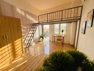 Căn hộ duplex ban công thoáng mát rộng 30m2 gần đh NTT ở 3-4 người