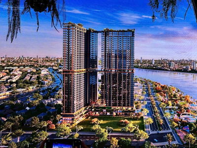Tt 10% kí HĐMB sở hữu ngay CH chuẩn Reshort view sông Sài Gòn chỉ từ 1tỷ8 bàn giao NT cao cấp .