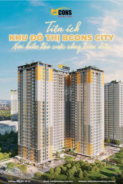 Dự án Bcons Green Diamond - Khu đô thị tiện ích Bcons CITY phát triển