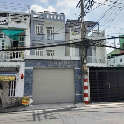 🔥🔥Hóc Môn - MT Nguyễn Thị Huê - Nhà Mới 4 tầng  Dt 100m2 ( 5x20) - sổ