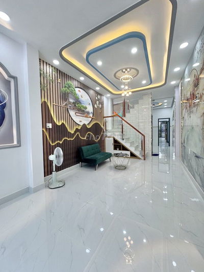 BÁN NHÀ 2 MẶT HẺM TRƯỚC SAU 80M2 SÁT MẶT TIỀN ĐẶNG NGUYÊN CẨN, Q6
