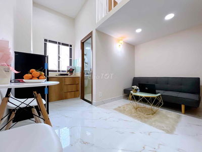 Cho thuê duplex full nội thất - ngay CC Ngô Gia Tự, Bv 30/4, UEH