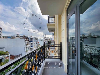 Căn hộ Ban công Full Nội thất - Trung tâm Quận 7 - thuận tiện đi Q4/Q1