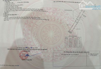 🎯 Bán lô đất cực đẹp mặt đường Máng Nước, An Dương, Hải Phòng